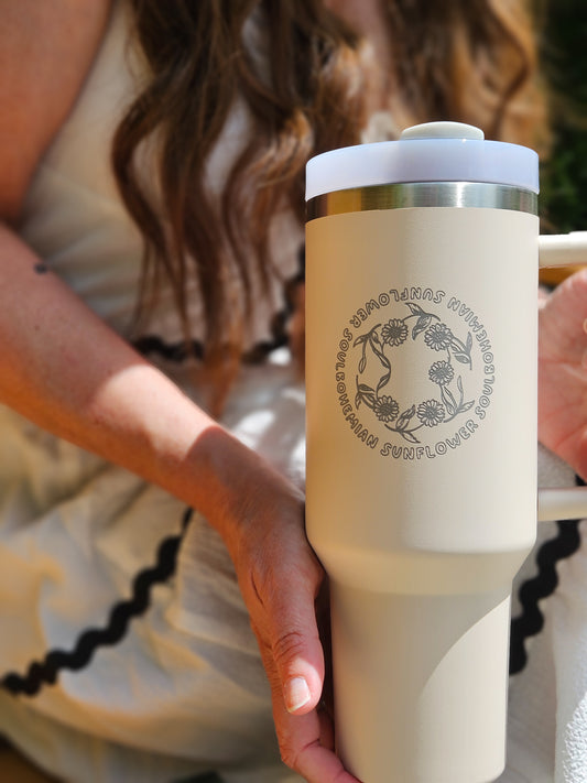 40oz. Tumbler - Rose Quartz