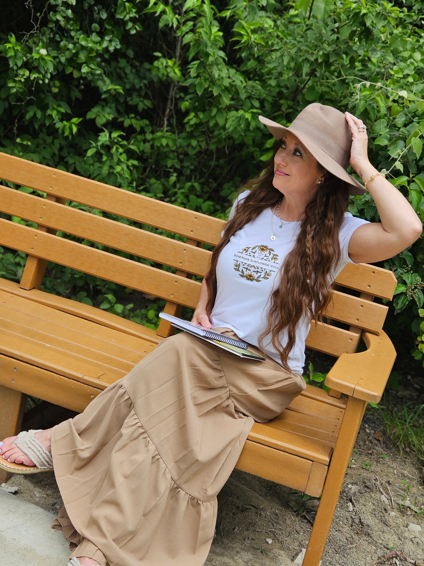 Original Bohemian Sunflower Soul Tee