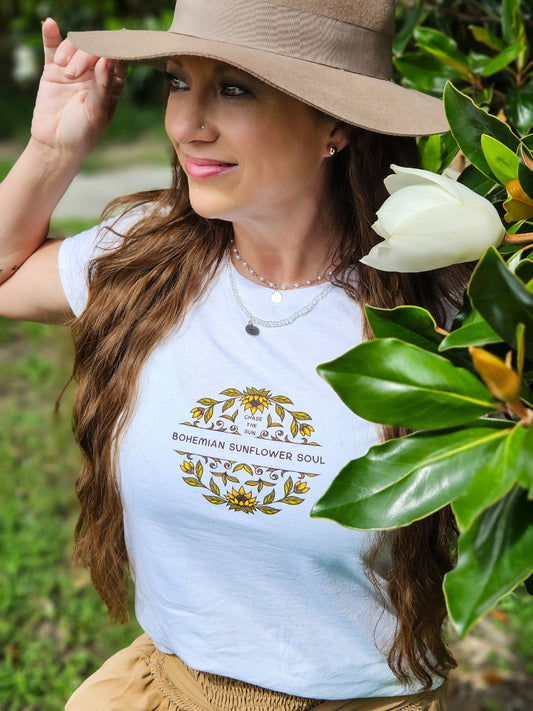 Original Bohemian Sunflower Soul Tee