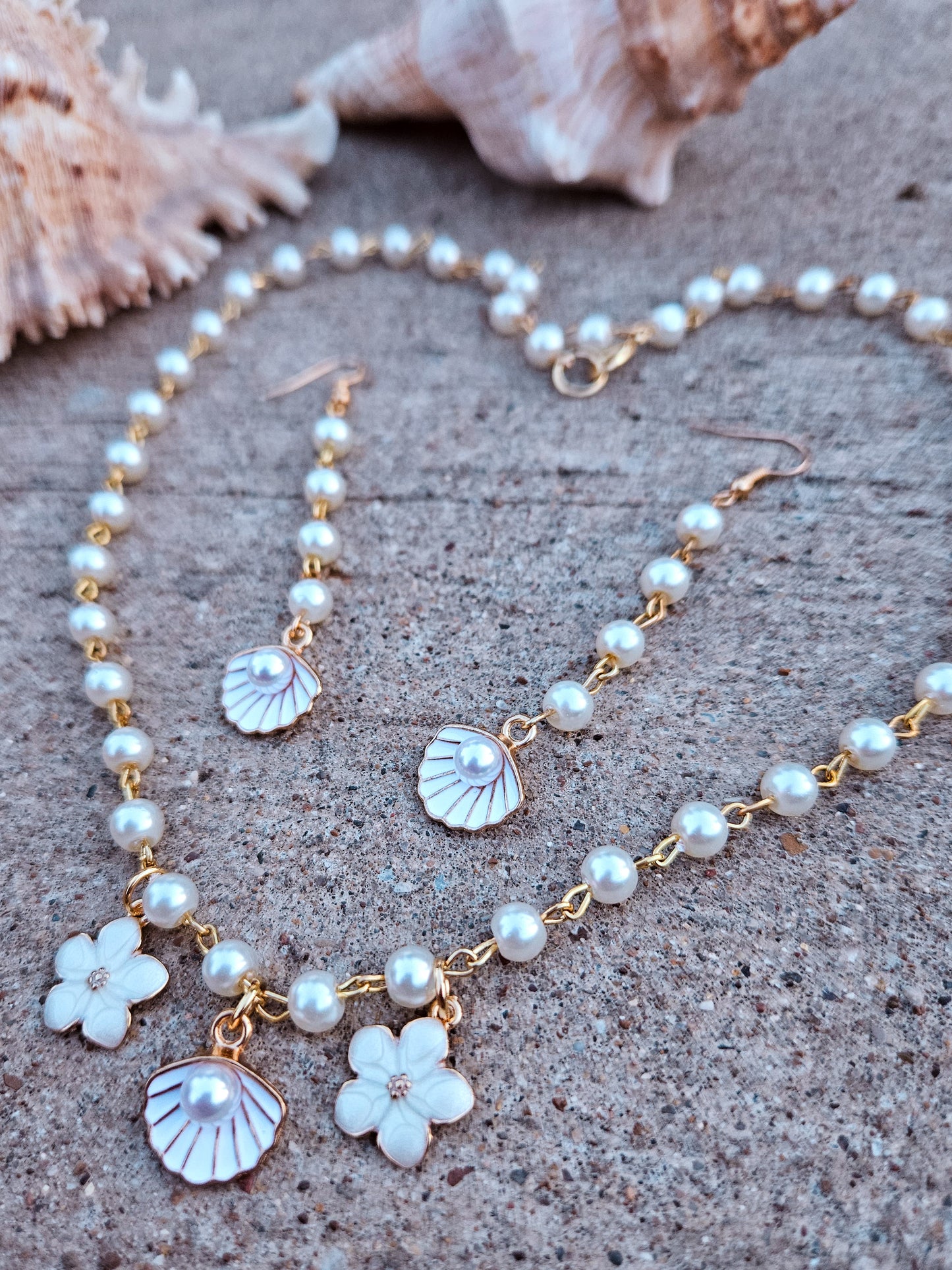 Back to the Beach - Necklace & Earring Set