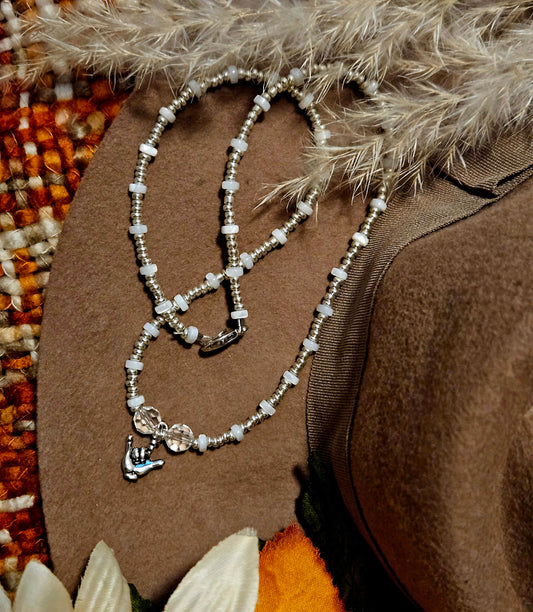 ASL "I Love You" Necklace