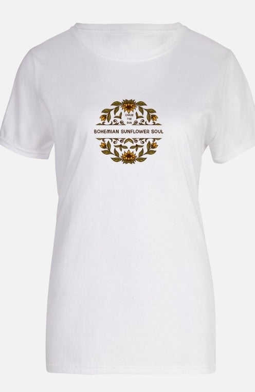 Original Bohemian Sunflower Soul Tee
